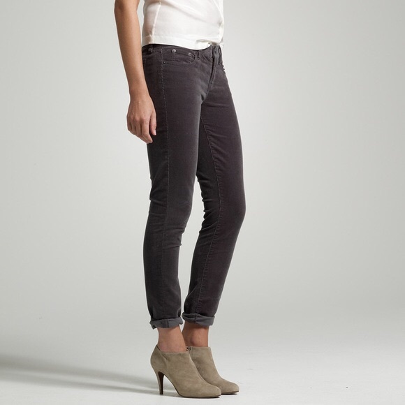 J. Crew Pants - SOLD J Crew toothpick corduroys gray 26 PT